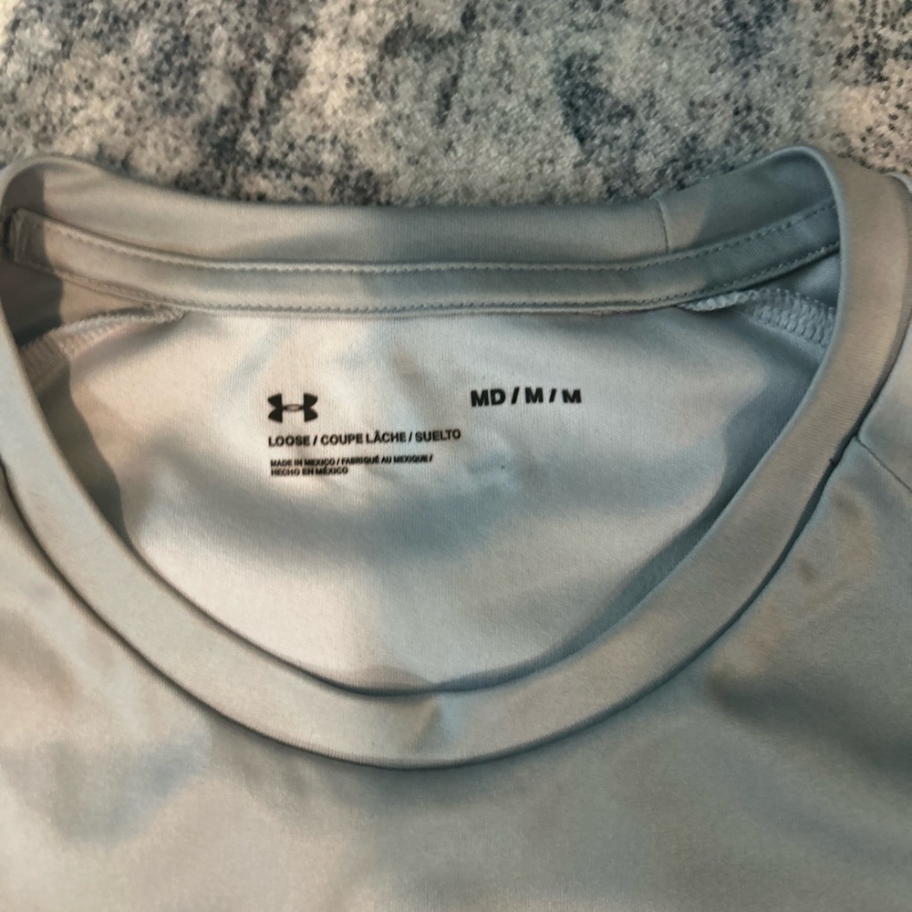 Under Armour Light Gray Tie dye Performance Tee